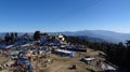 The Jakhu Ropeway is a Cable car in the town of Shimla Ã¢â¬ÅQueen of hills Ã¢â¬Å in the Indian state of Himachal Pradesh. Royalty Free Stock Photo